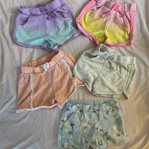 Girls 3T shorts lot